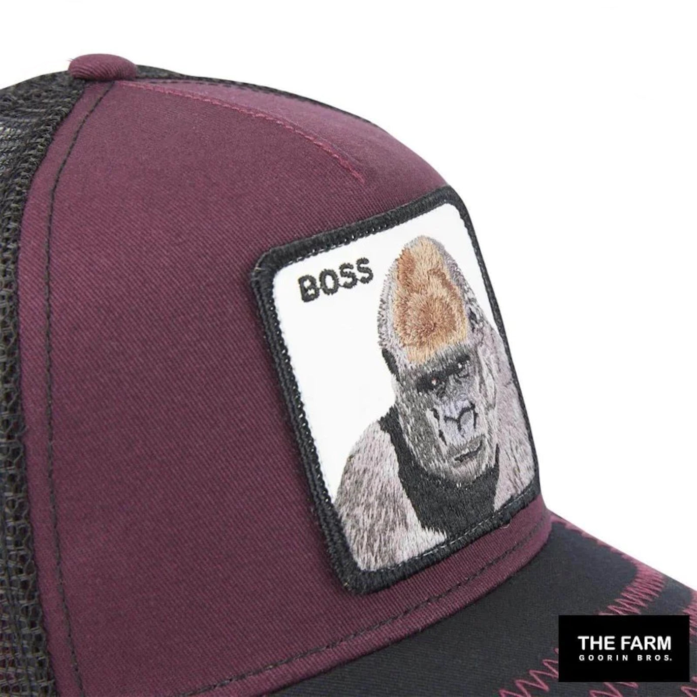 Goorin Bros Boss Gorilla Bordeaux