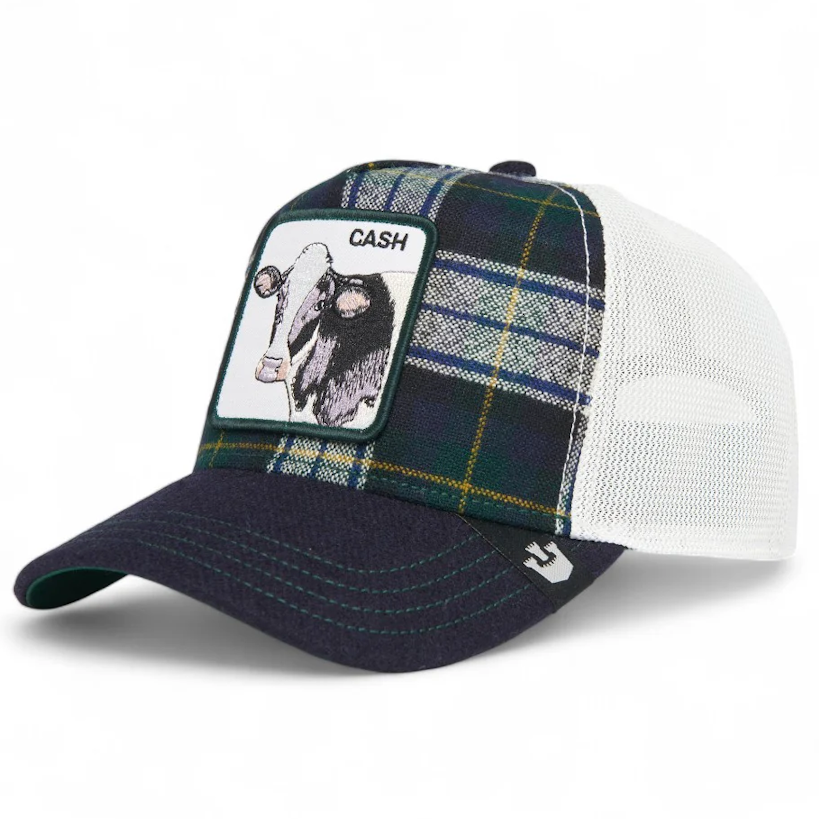 Goorin Bros Moon Cow CASH Navy White