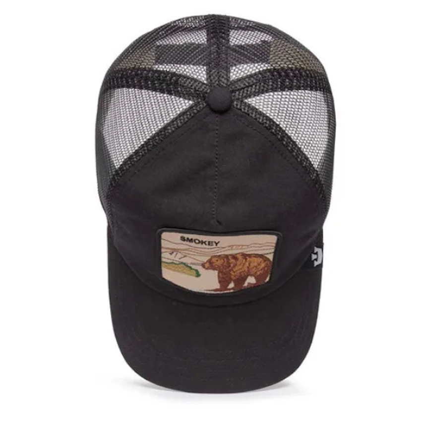 Goorin Bros The Camp Crusher Smokey Bear Black