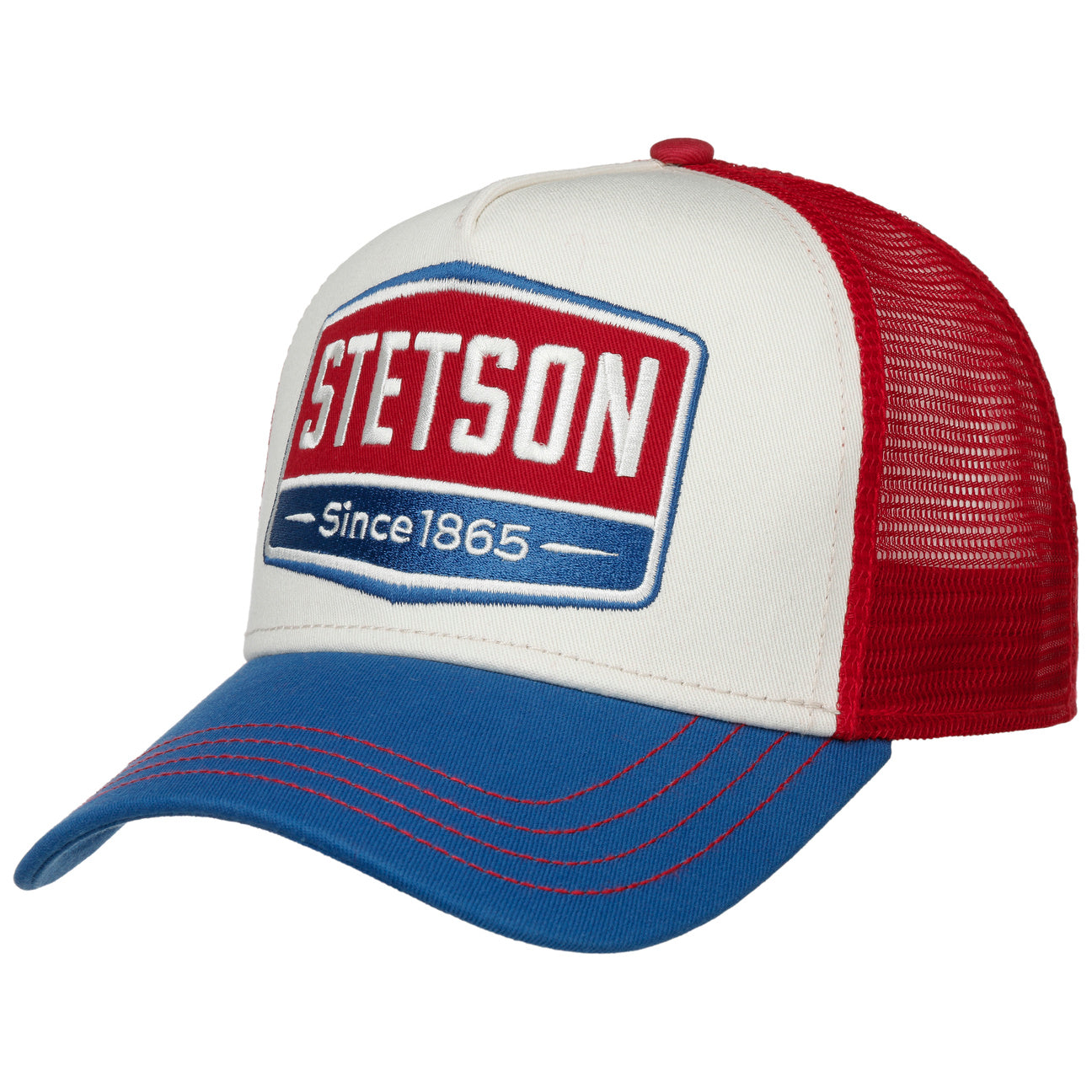 Stetson Highway Trucker Blue/Red