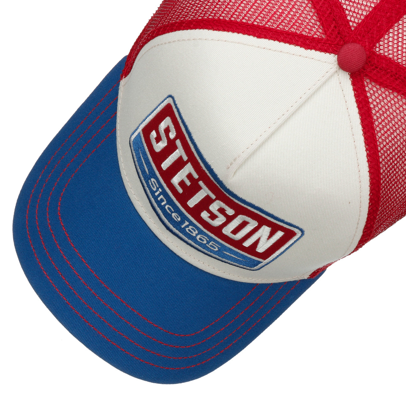 Stetson Highway Trucker Blue/Red