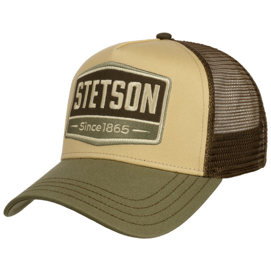 Stetson Highway Trucker Olive/Beige