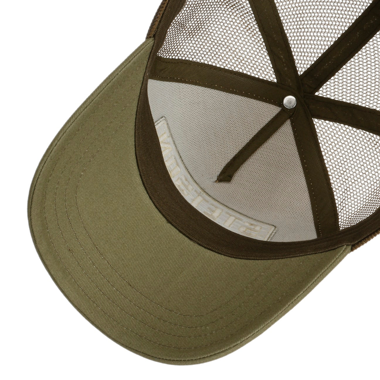 Stetson Highway Trucker Olive/Beige