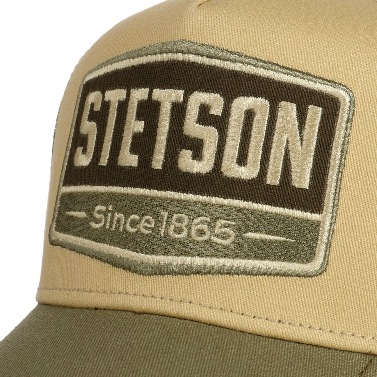 Stetson Highway Trucker Olive/Beige