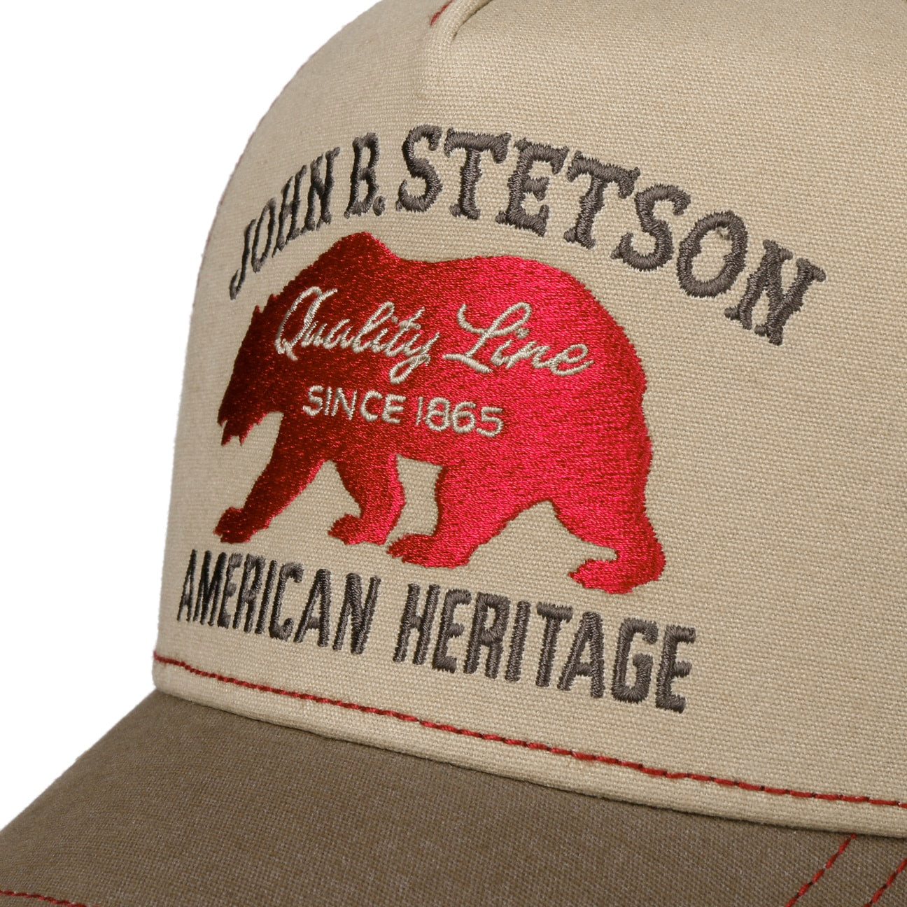 Stetson JBS-Bear Trucker Brown/Beige