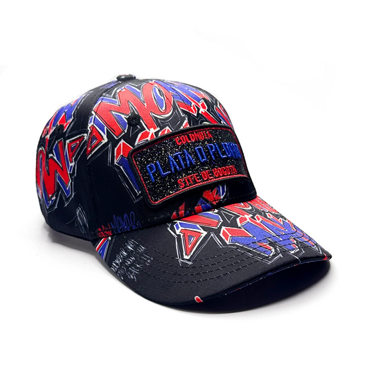 SK.R KIDS PLATA O PLOMO RED BLUE