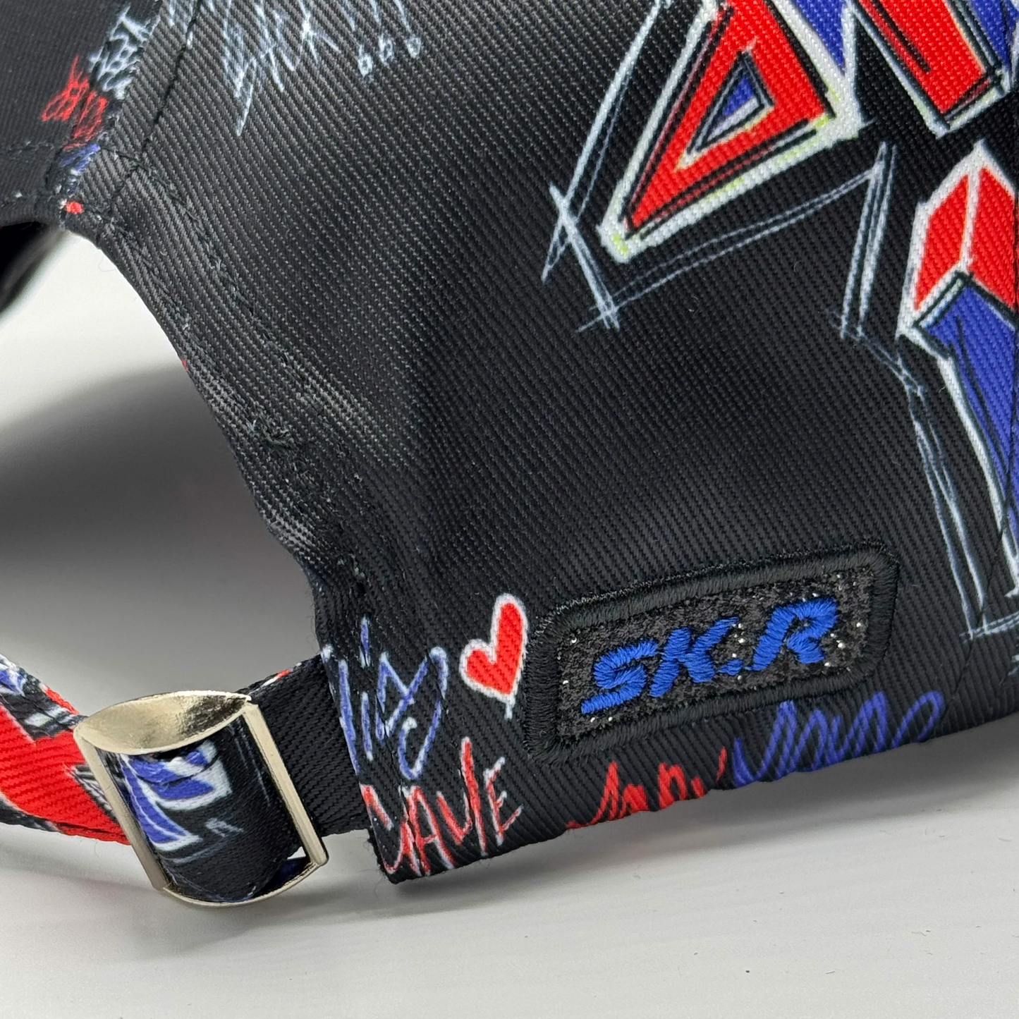 SK.R KIDS PLATA O PLOMO RED BLUE