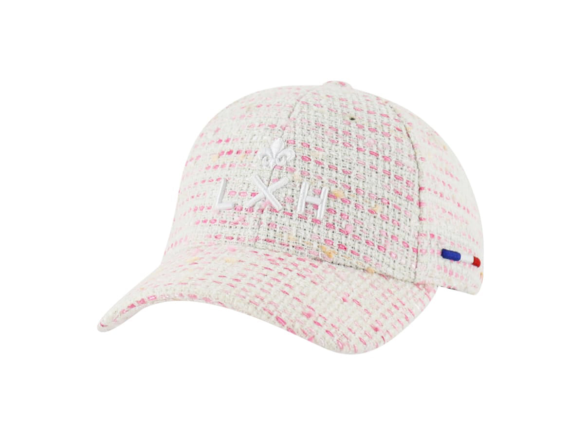 LXH Tweed Blanc Rose