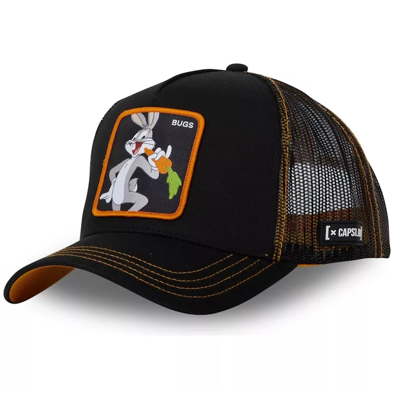 CAPSLAB Looney Tunes Bugs Bunny Black/Orange