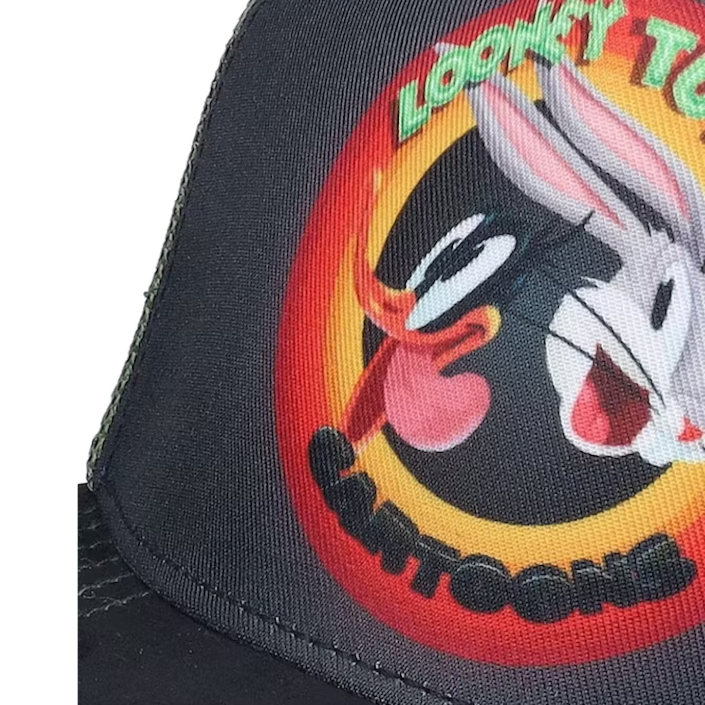 CAPSLAB Looney Tunes Bugs Bunny and Daffy Duck Flat Cap