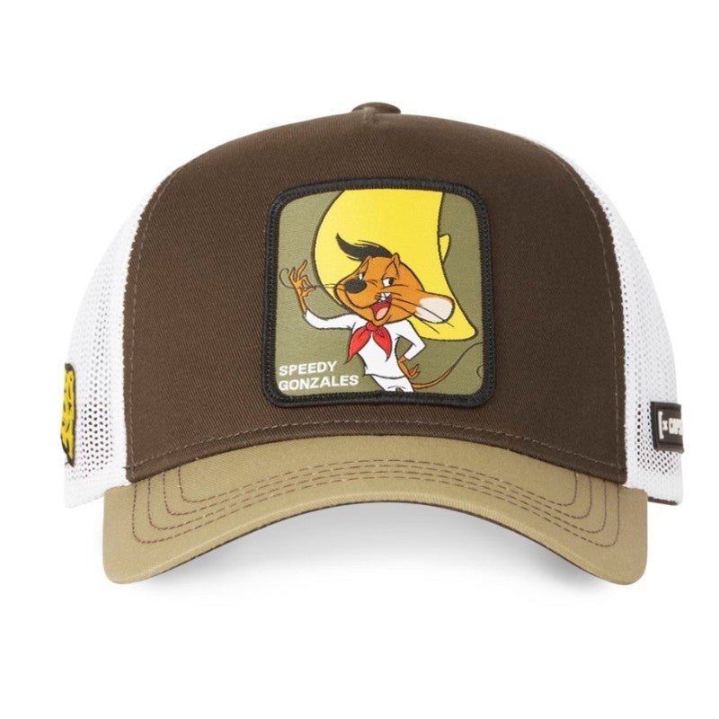 CAPSLAB Looney Tunes Speedy Gonzales Beige