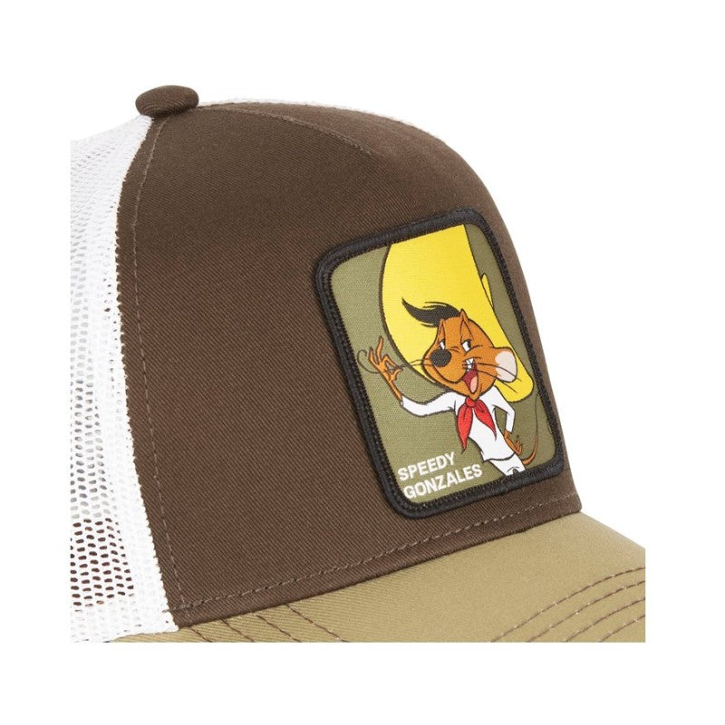 CAPSLAB Looney Tunes Speedy Gonzales Beige