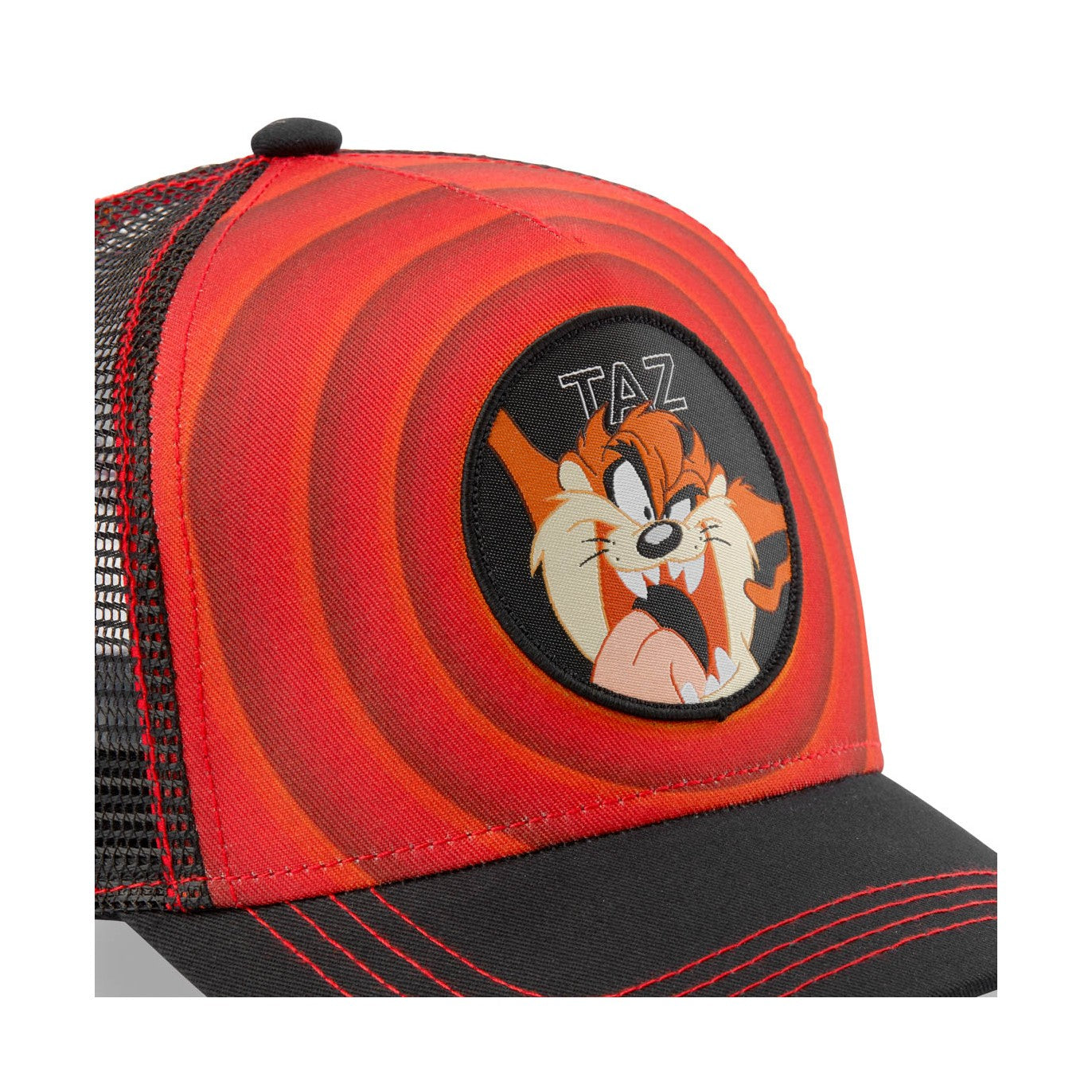 CAPSLAB Looney Tunes Taz Spiral Red