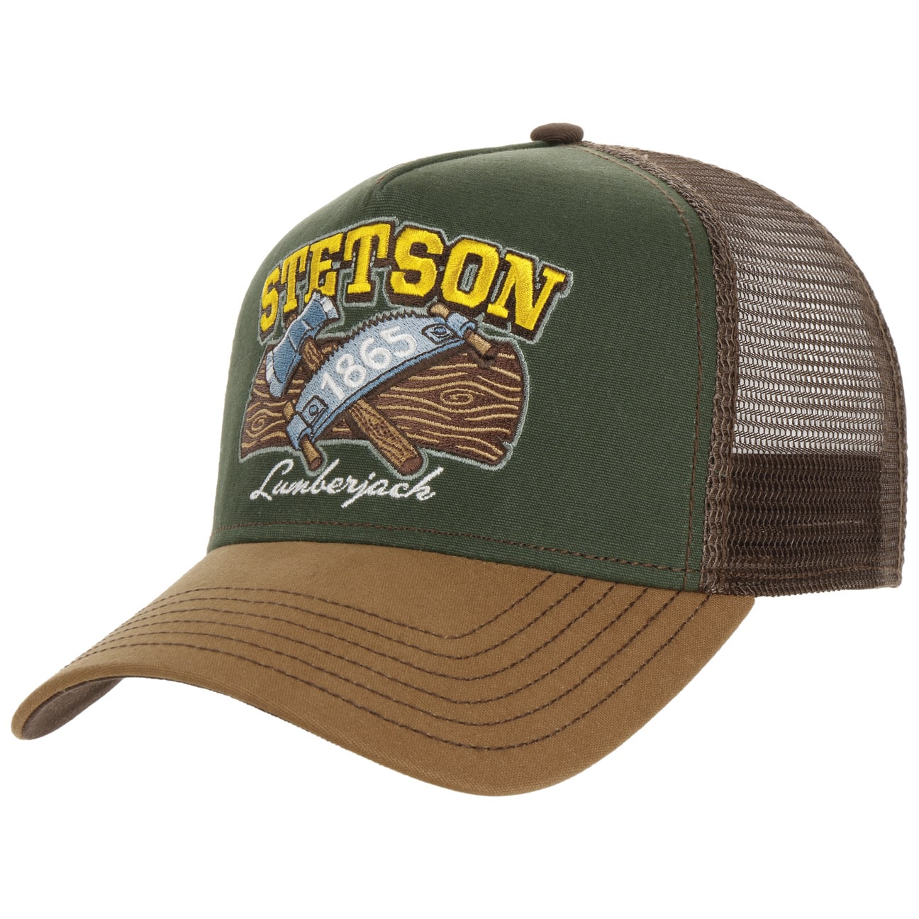 Stetson Lumberjack Trucker Brown/Green