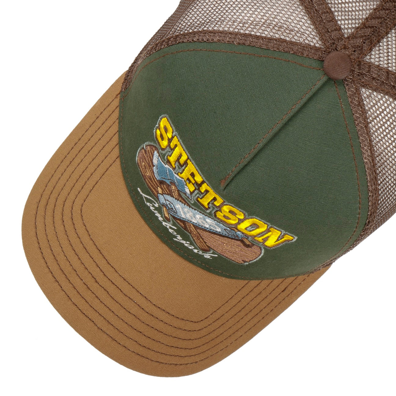 Stetson Lumberjack Trucker Brown/Green