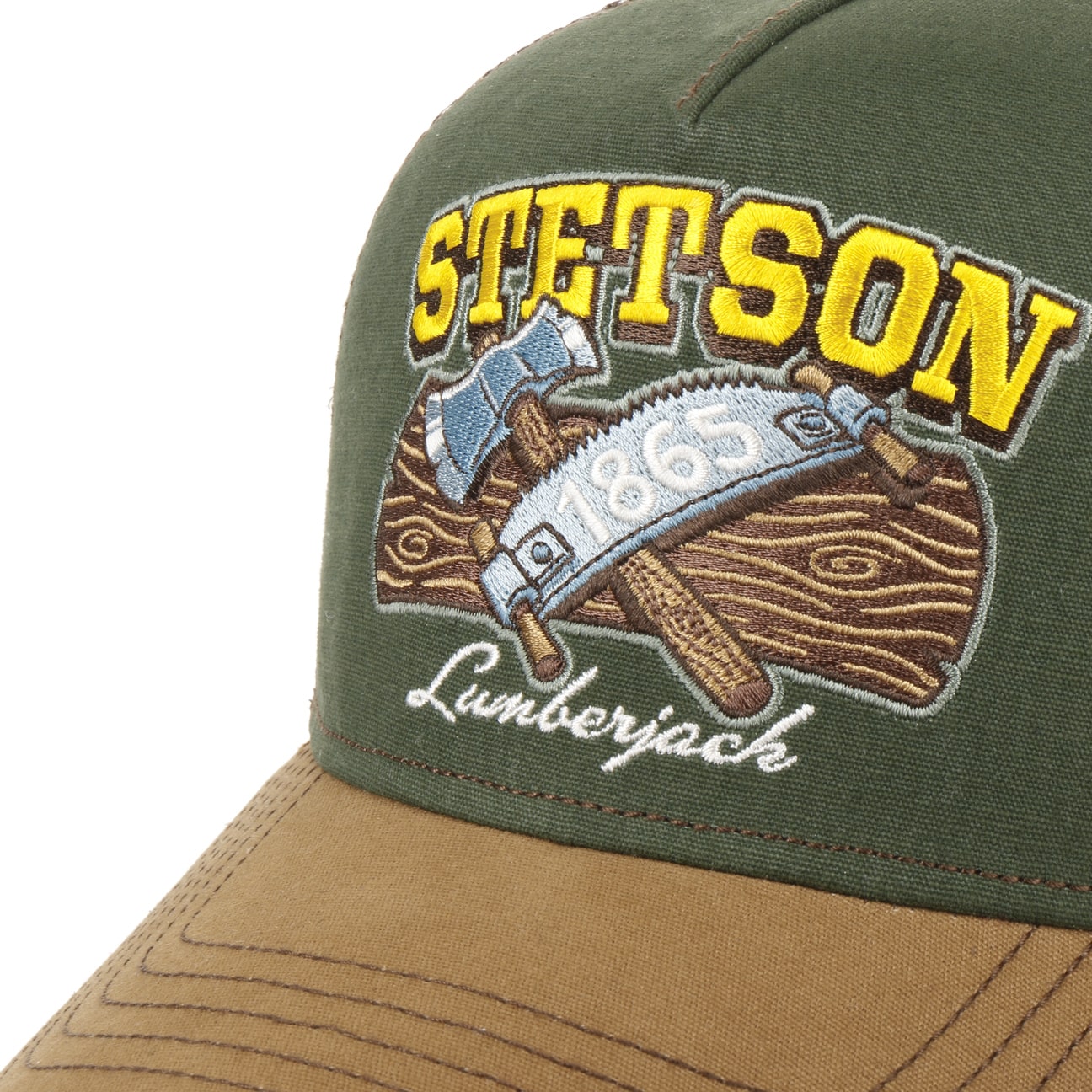 Stetson Lumberjack Trucker Brown/Green