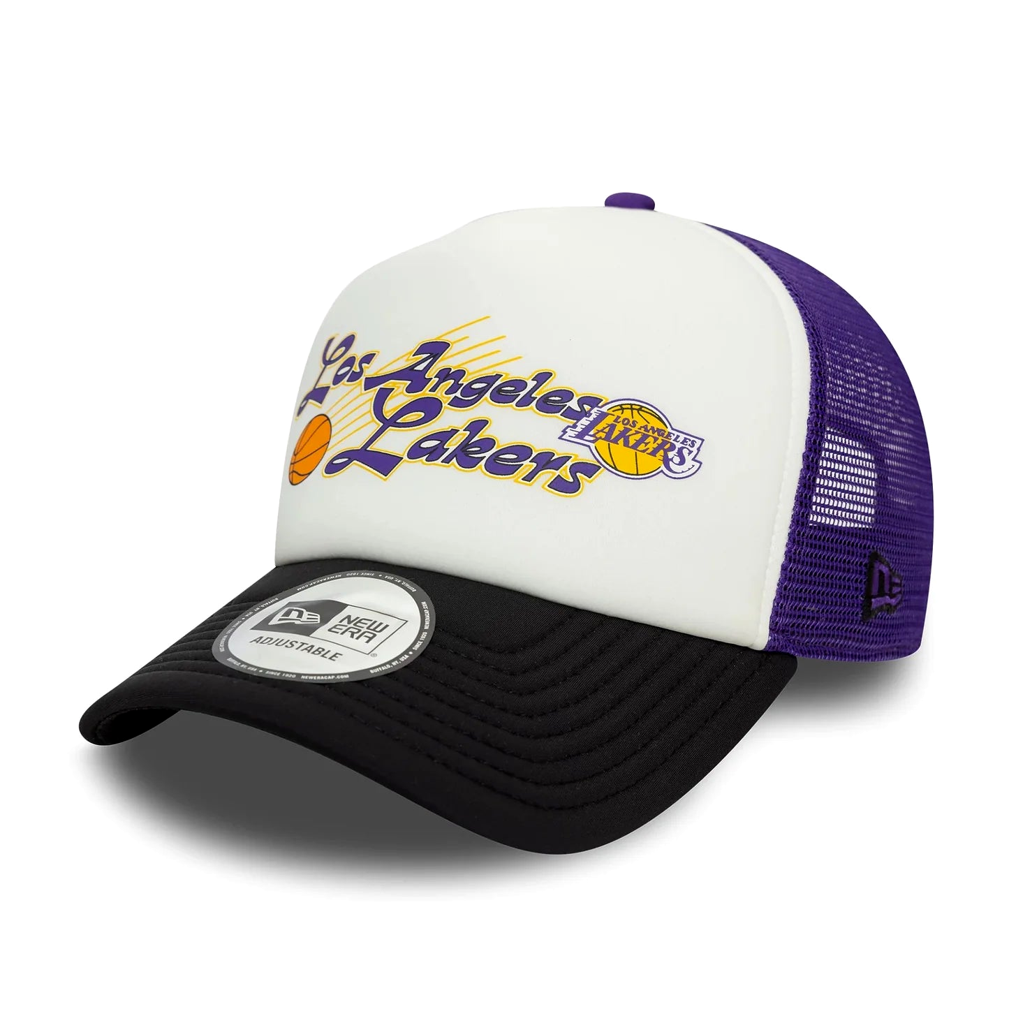 NEW ERA NBA LA Lakers Graphic Purple 9FORTY E-Frame