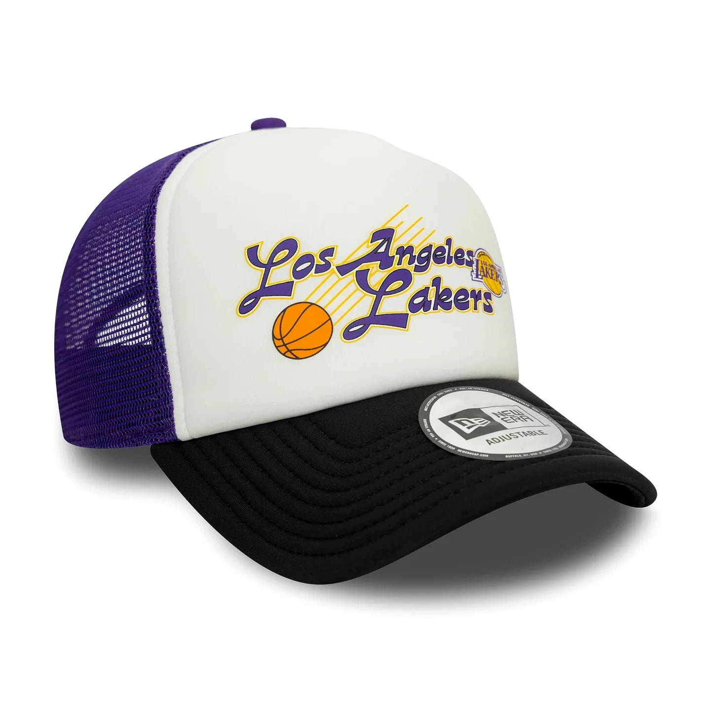 NEW ERA NBA LA Lakers Graphic Purple 9FORTY E-Frame