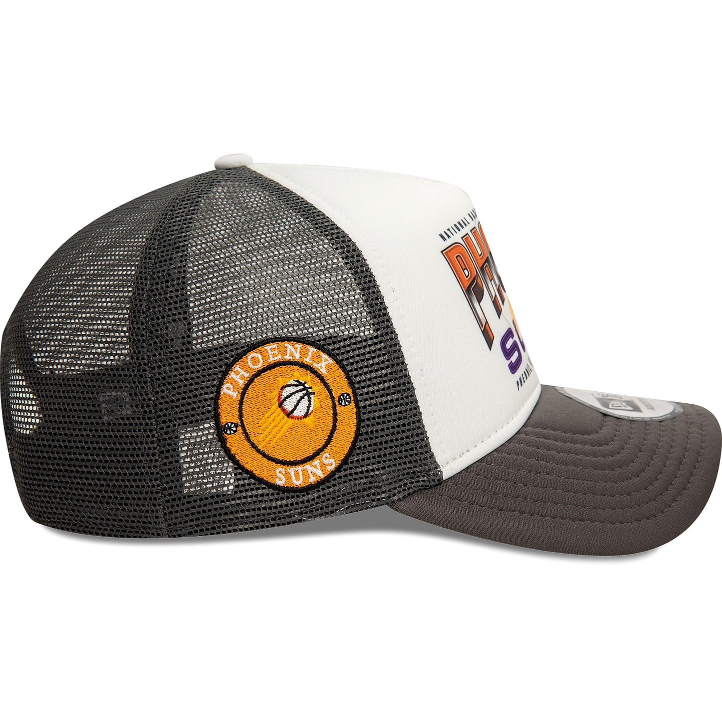 New Era NBA Phoenix Suns 9FORTY Side Patch Graphite/Orange