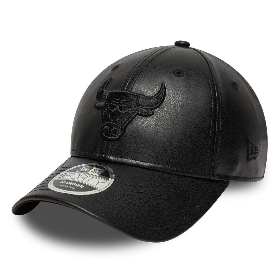 New Era Chicago Bulls NBA PU Black 9FORTY M-Crown