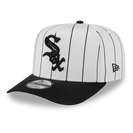 New Era Chicago White Sox 9Fifty A-Frame Satin Pinstripe White/Black