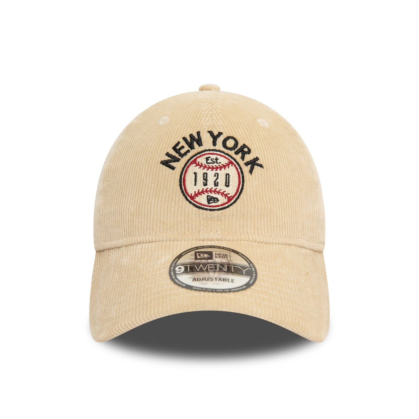 New Era Heritage New York Cord Light Beige 9TWENTY