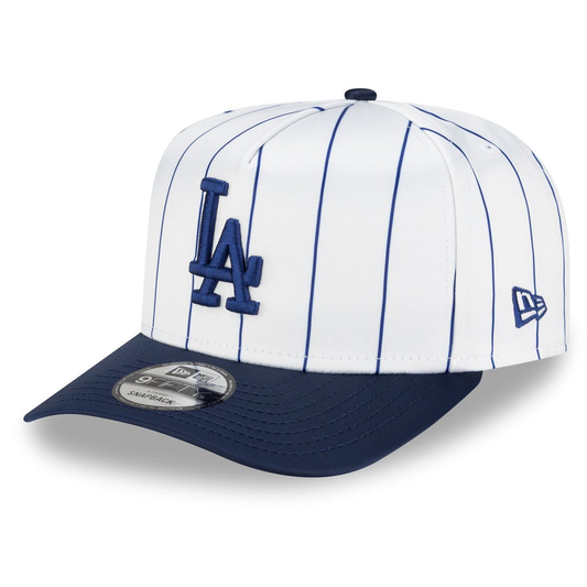 New Era LA Dodgers 9Fifty A-Frame Satin Pinstripe White/Navy