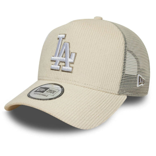 New Era LA Dodgers MLB Cord Cream 9FORTY A-Frame