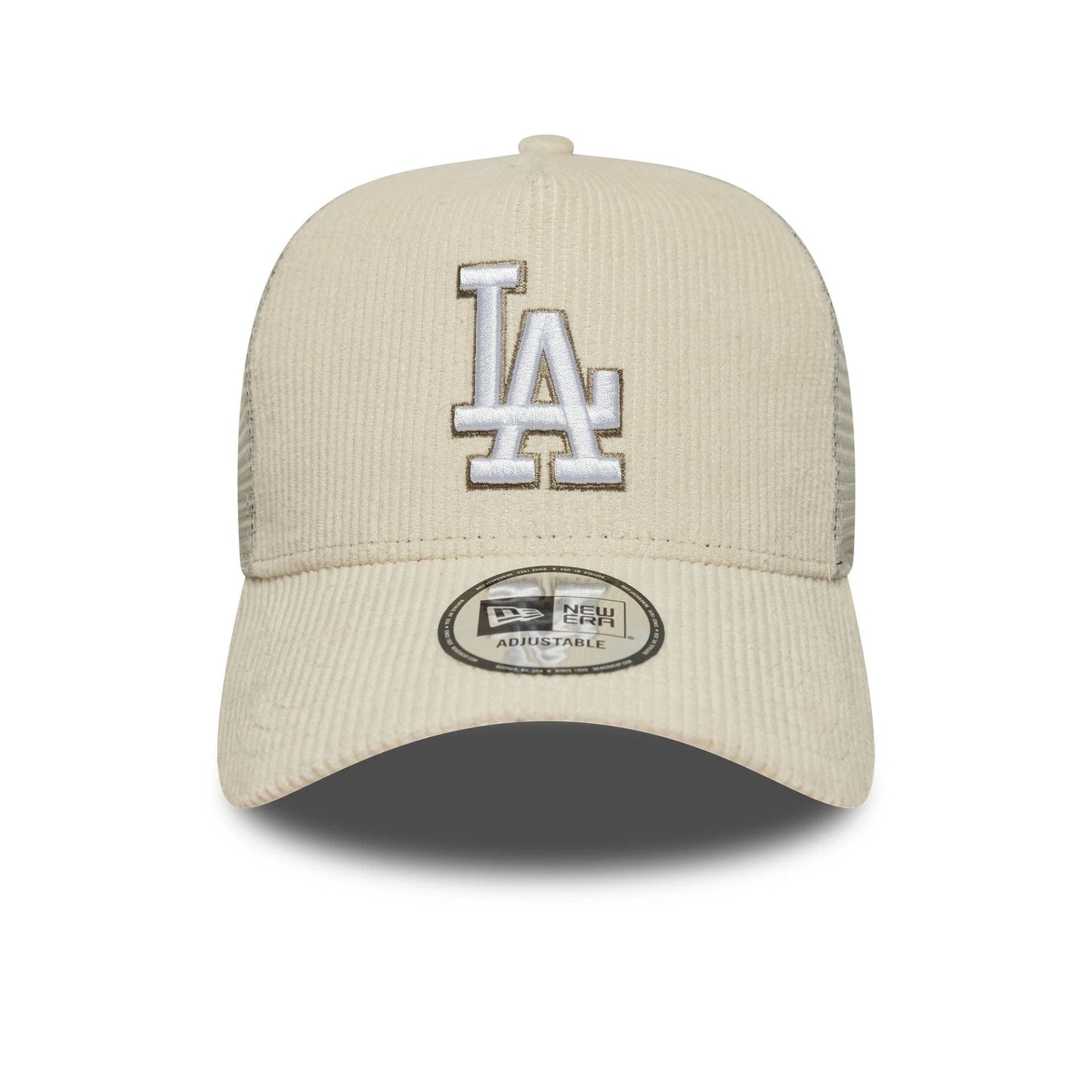 New Era LA Dodgers MLB Cord Cream 9FORTY A-Frame