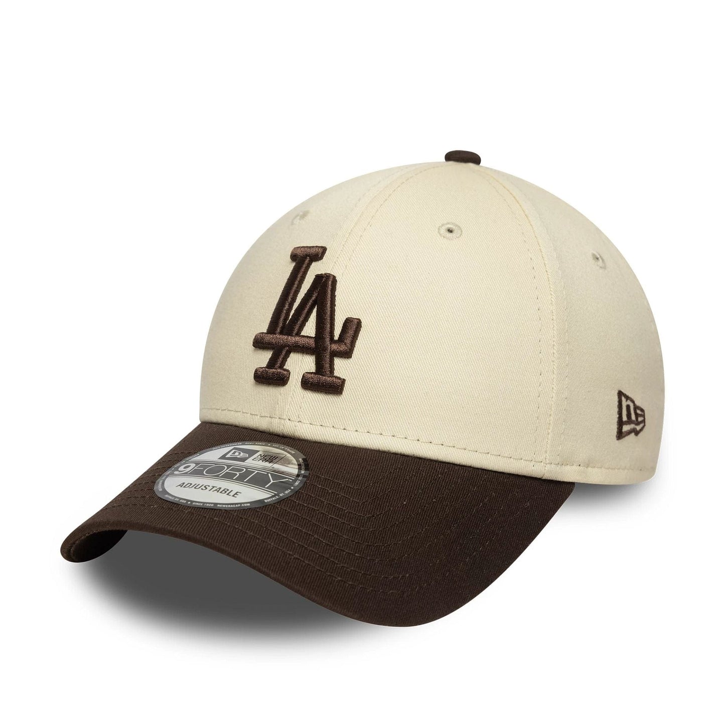 New Era LA Dodgers MLB Sidepatch Cream 9FORTY