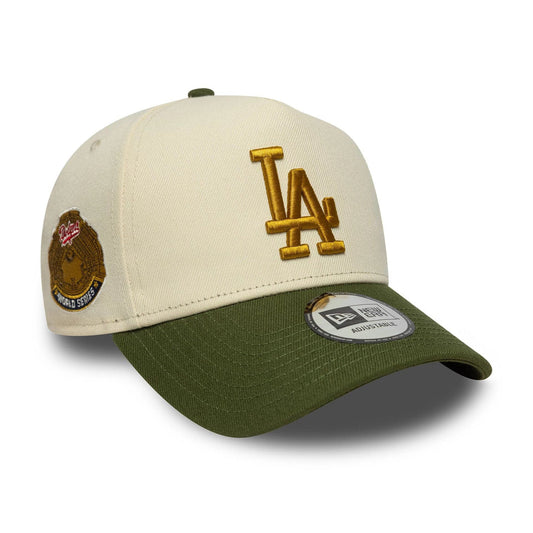 New Era LA Dodgers MLB World Series Patch Cream 9FORTY E-Frame
