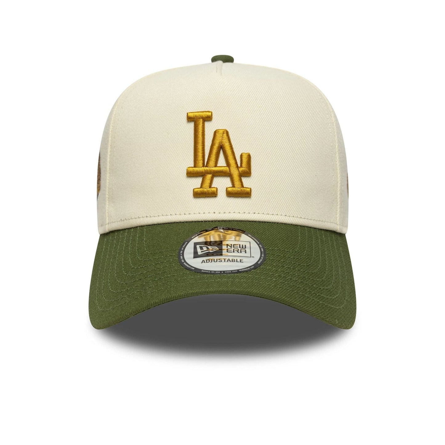 New Era LA Dodgers MLB World Series Patch Cream 9FORTY E-Frame
