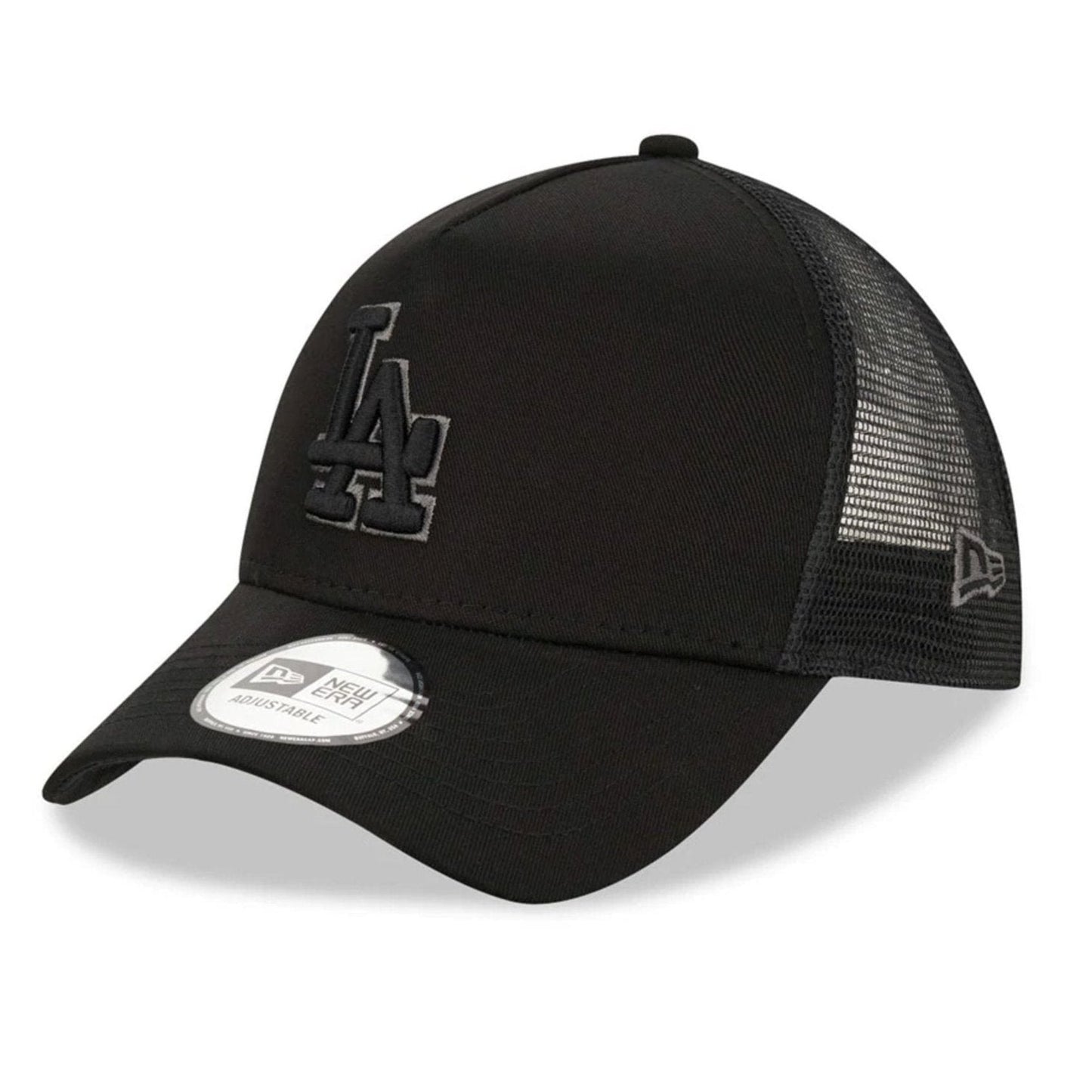 New Era LA Dodgers Tonal Black A-Frame