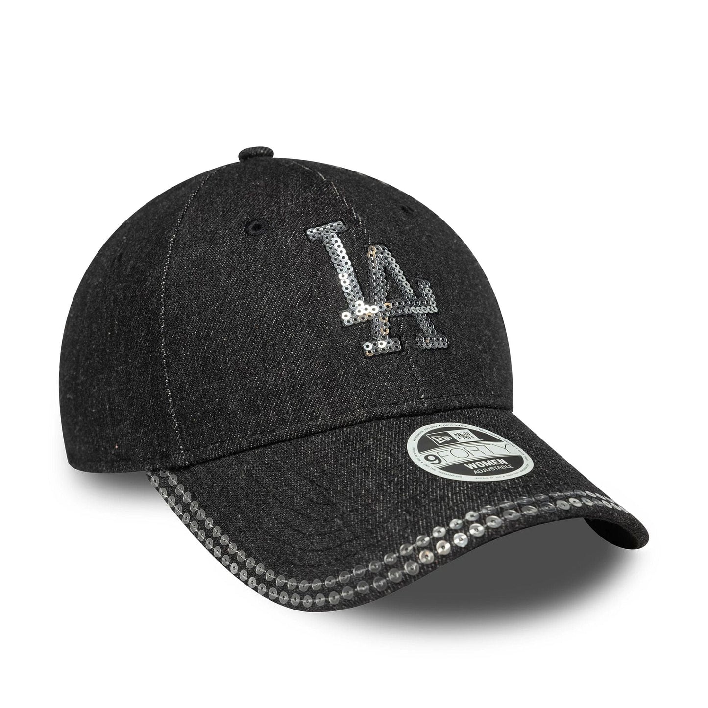 New Era LA Dodgers Women MLB Sequin Black 9FORTY