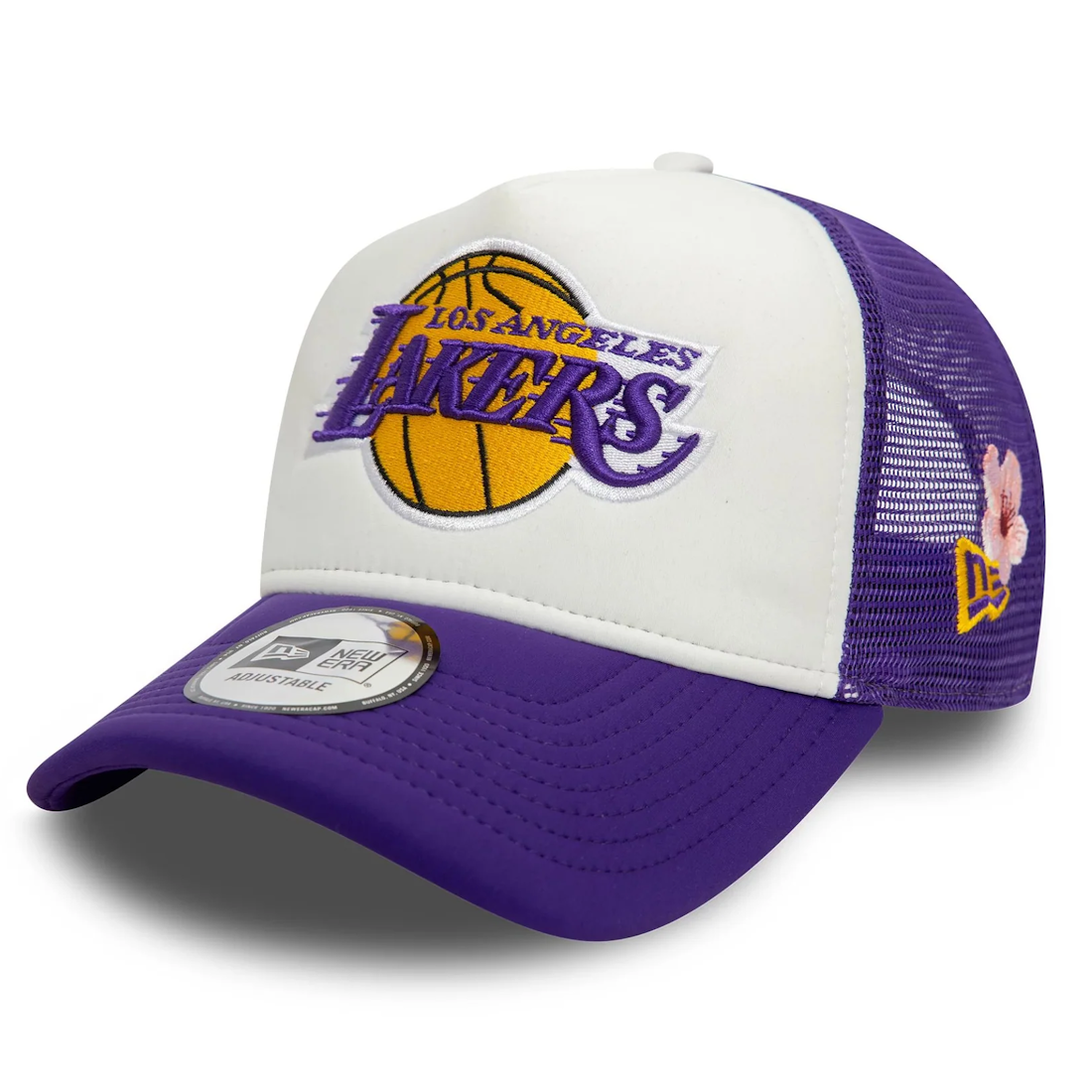 New Era LA Lakers NBA Flower Purple Women 9FORTY A-Frame