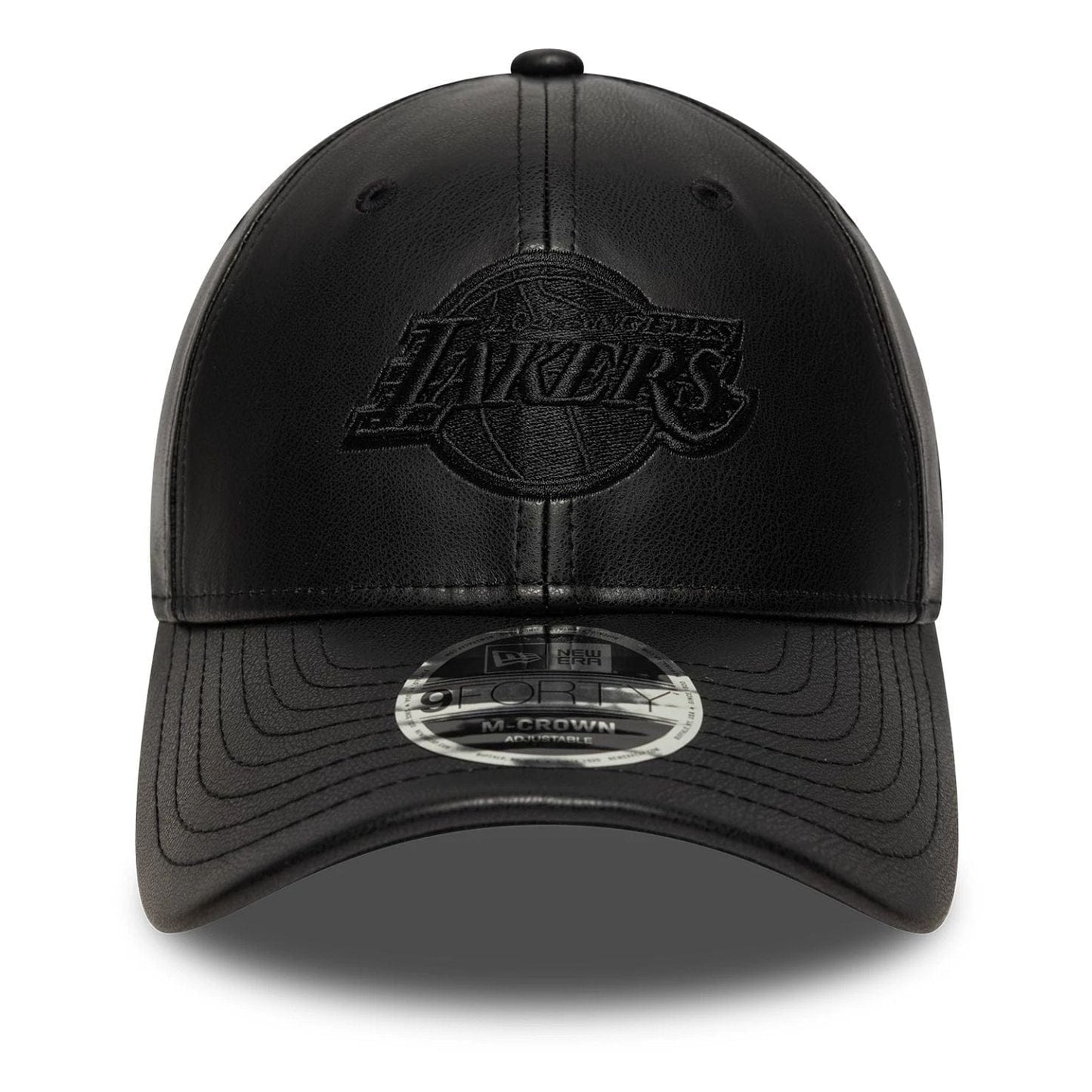 New Era LA Lakers NBA PU Black 9FORTY M-Crown