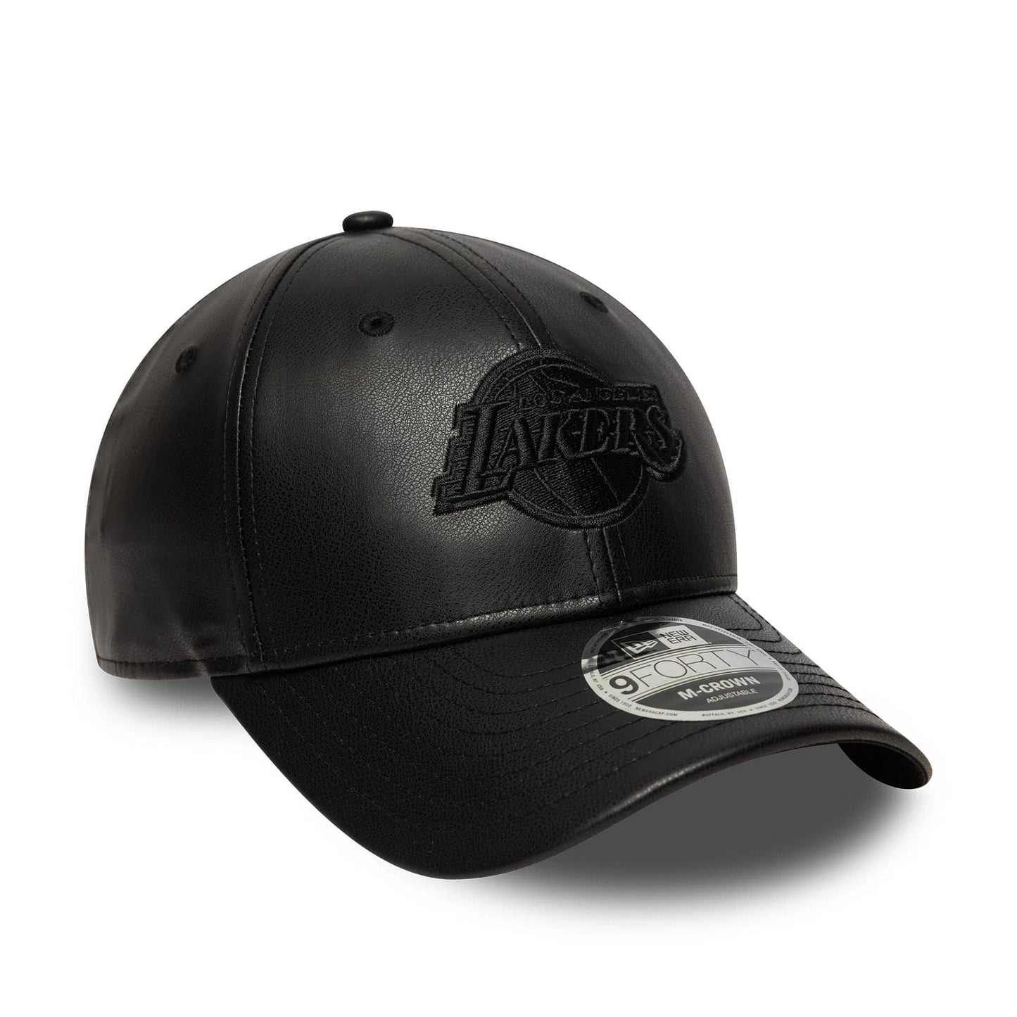New Era LA Lakers NBA PU Black 9FORTY M-Crown