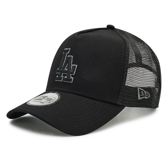 New Era LA Los Angeles Dodgers Tonal Black A-Frame