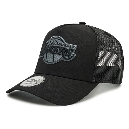 New Era LA Los Angeles Lakers Tonal Black A-Frame