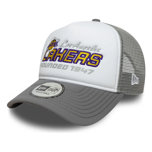 New Era Los Angeles Lakers Grey 9FORTY Foam