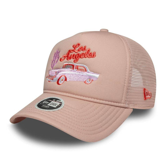 New Era Los Angeles Women's Western Trucker Pink