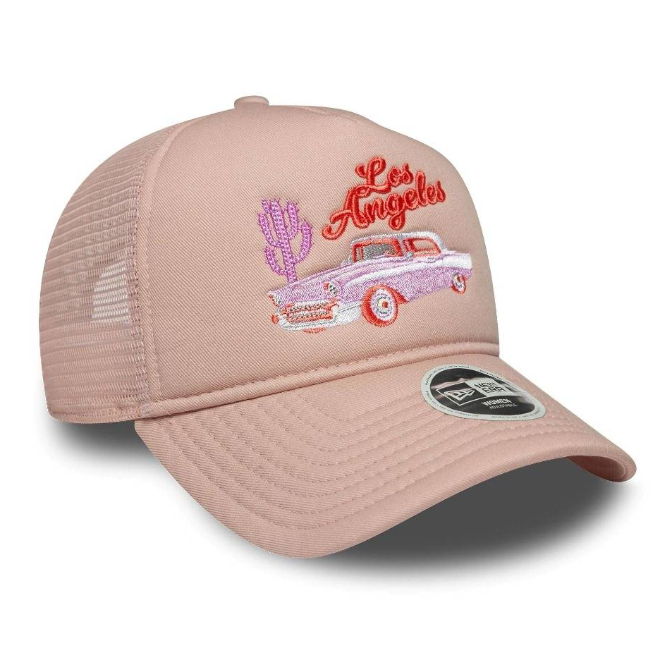 New Era Los Angeles Women's Western Trucker Pink