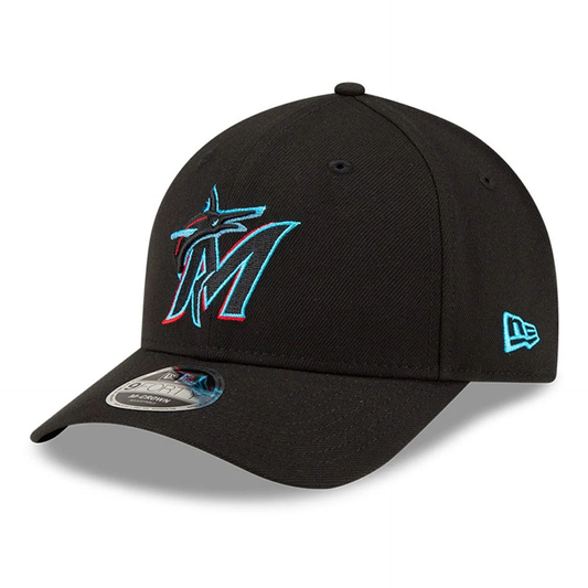 New Era Miami Marlins MLB Player Replica Black 9FORTY M-Crown