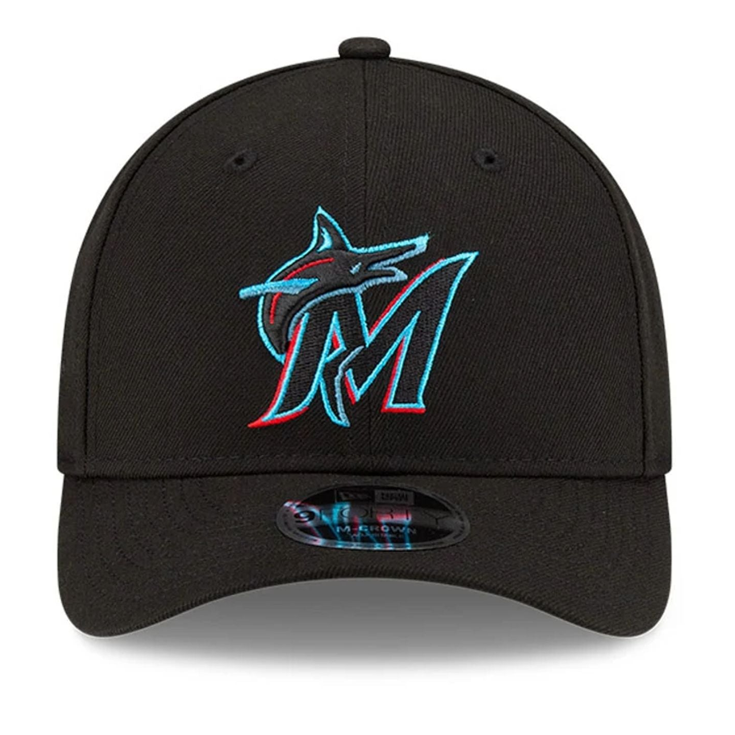 New Era Miami Marlins MLB Player Replica Black 9FORTY M-Crown