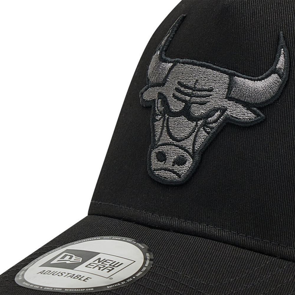 New Era NBA Chicago Bulls Black/Grey 9FORTY E-Frame