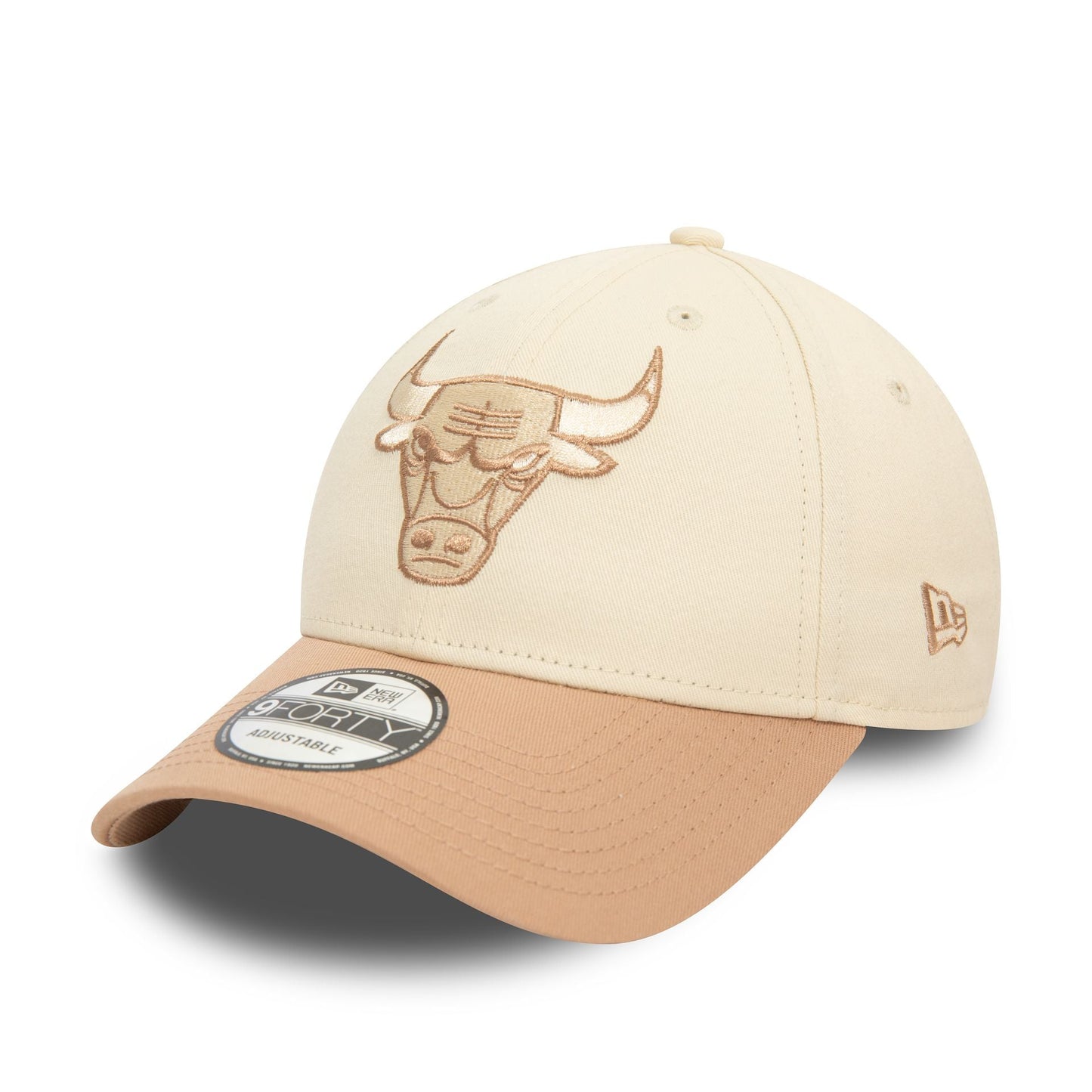 New Era NBA Chicago Bulls Block Light Beige 9FORTY