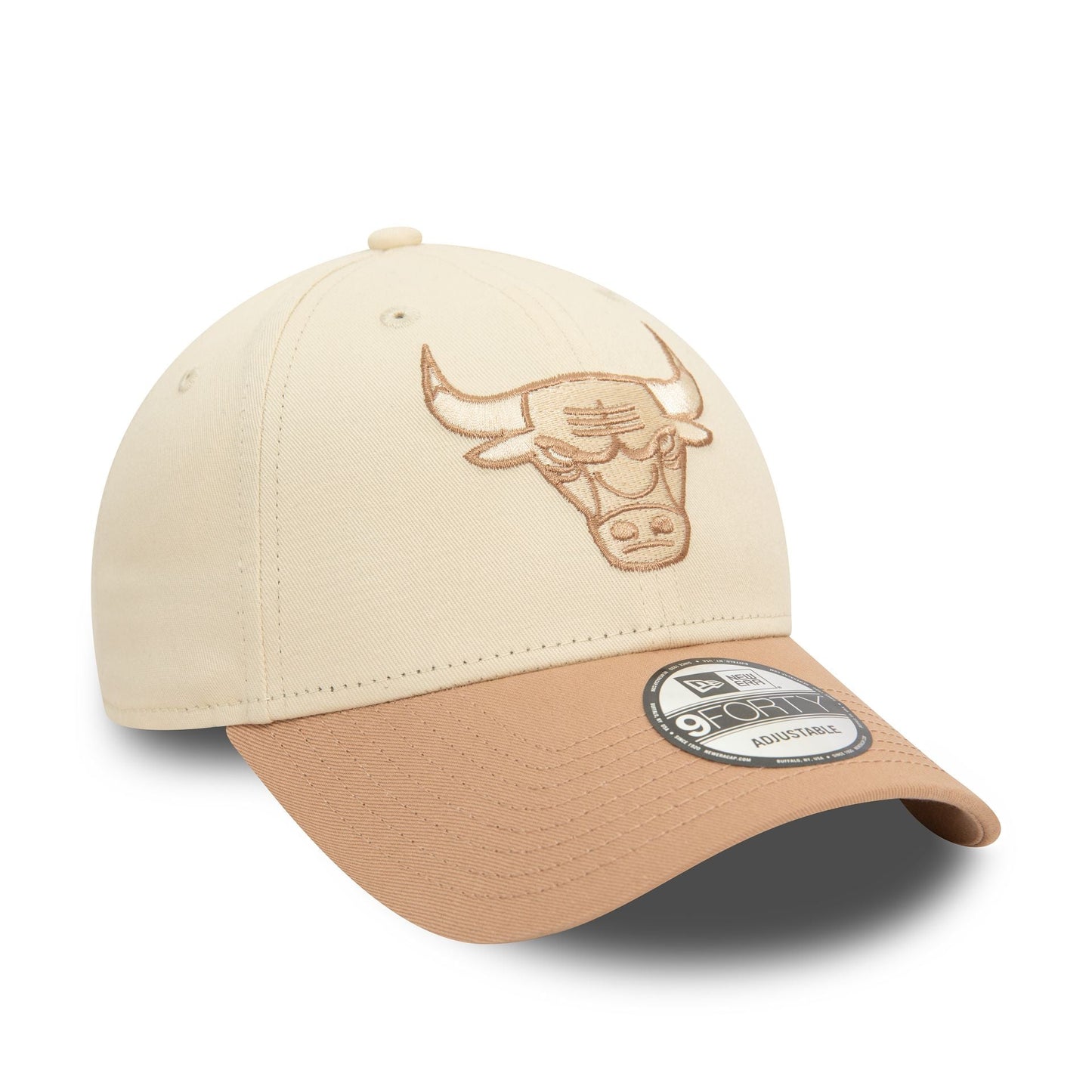 New Era NBA Chicago Bulls Block Light Beige 9FORTY