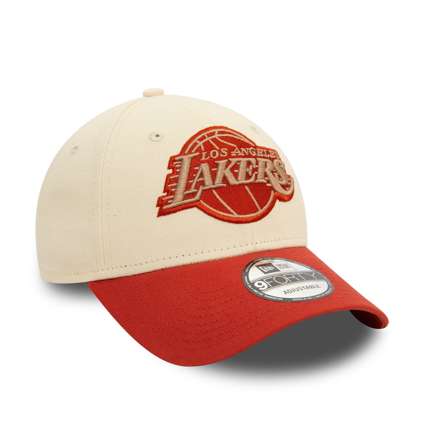 New Era NBA LA Lakers Block Light Beige 9FORTY