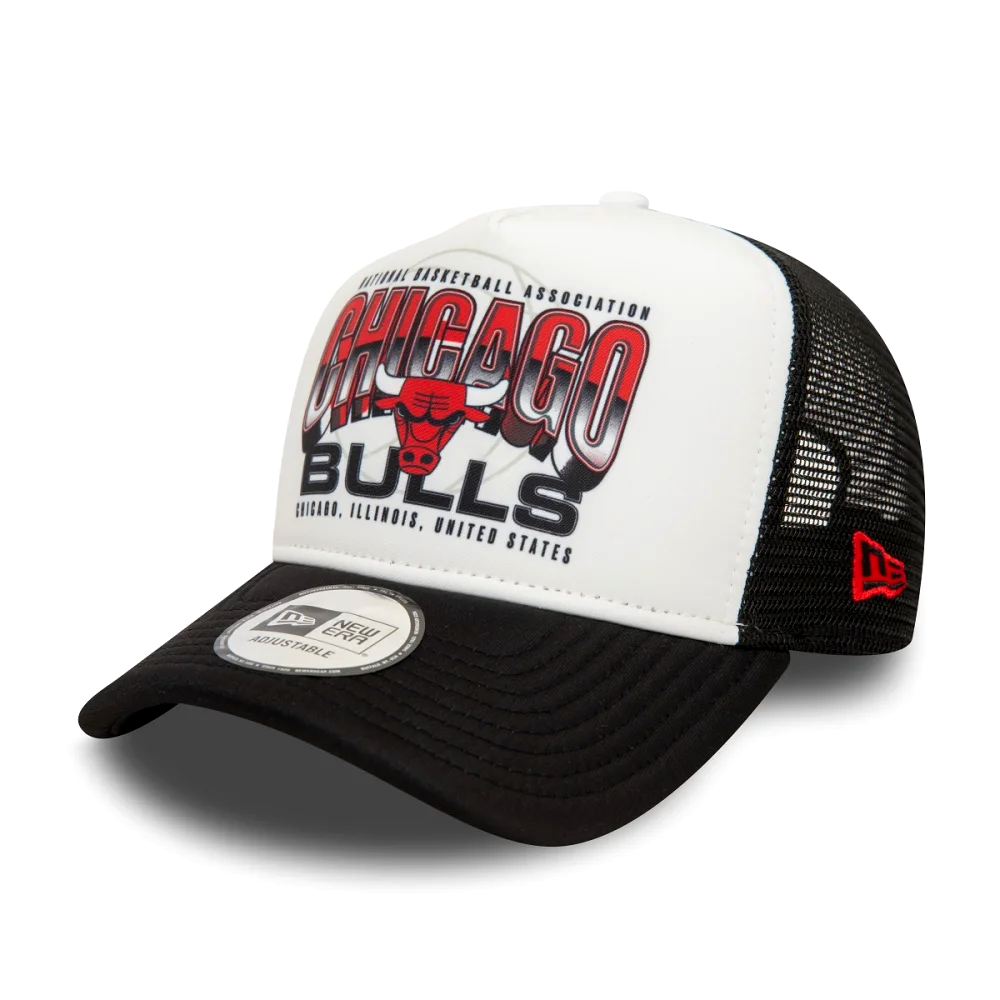 New Era NBA Chicago Bulls Team Black 9FORTY Side Patch E-Frame