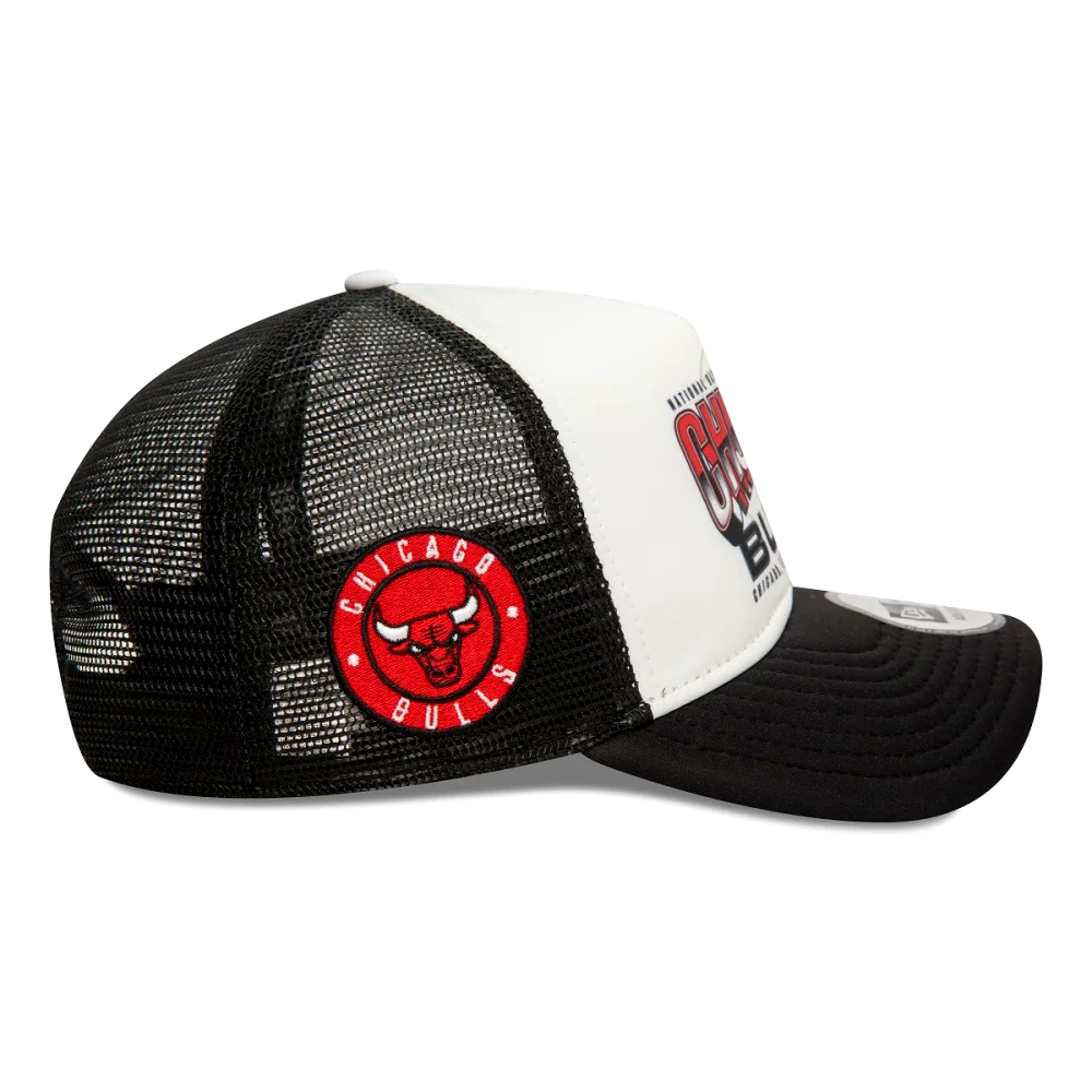 New Era NBA Chicago Bulls Team Black 9FORTY Side Patch E-Frame